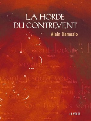 cover image of La Horde du Contrevent